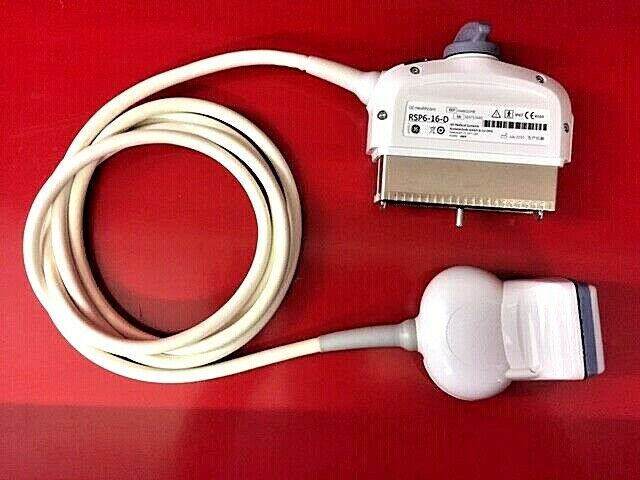 GE RSP6-16-D Ultrasound Real-time 4D Probe Tested & Certified DIAGNOSTIC ULTRASOUND MACHINES FOR SALE