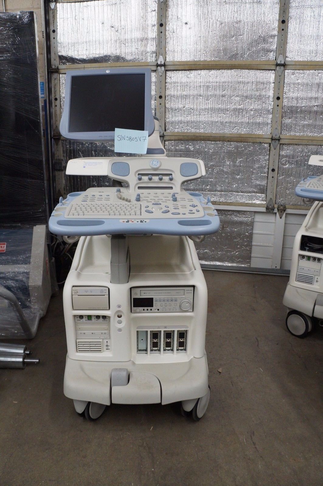 GE Vivid 7 Ultrasound Dimension w/M4S Cardiac Probe & Flat Panel |1 Yr Warranty DIAGNOSTIC ULTRASOUND MACHINES FOR SALE