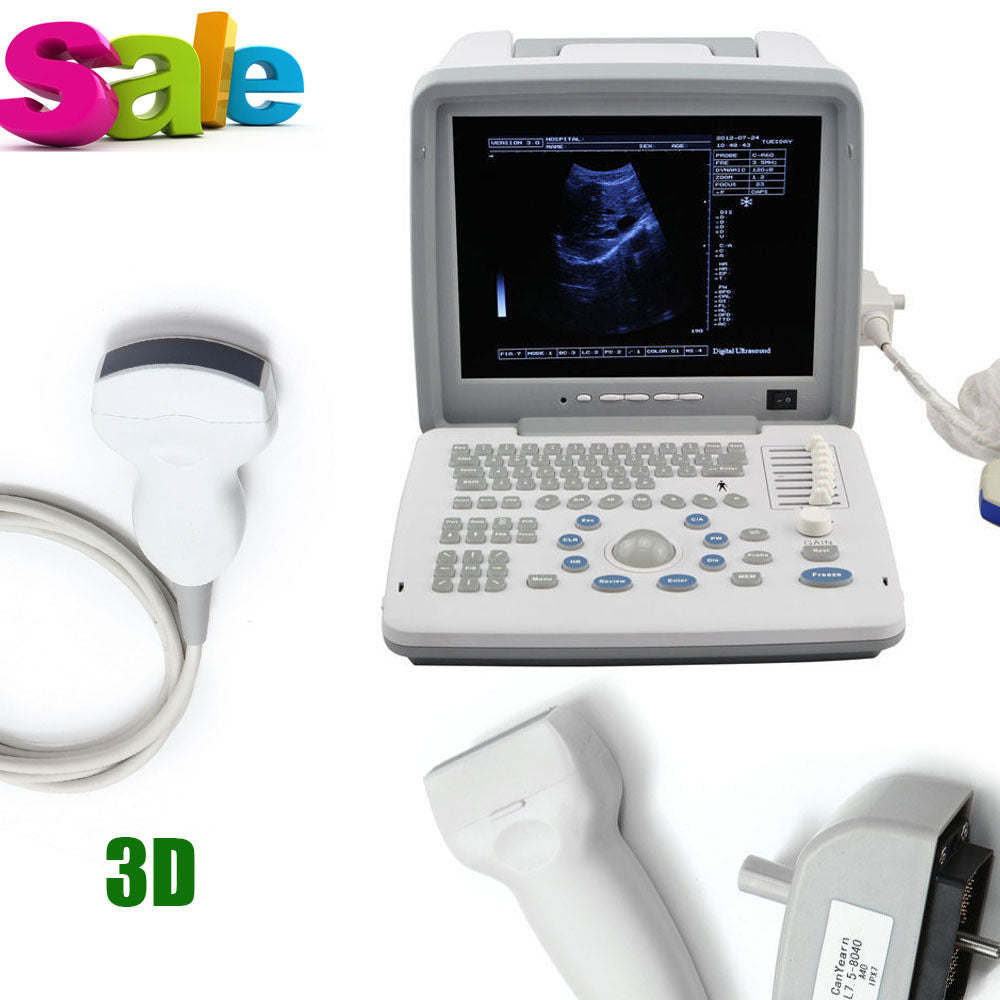 Professional Full Digital Portable Ultrasound Scanner Convex Linear 2Probes 3D 190891754998 DIAGNOSTIC ULTRASOUND MACHINES FOR SALE