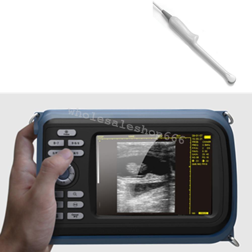 Portable Handheld Full Digital Ultrasound Scanner +Transvaginal Probe Human Use DIAGNOSTIC ULTRASOUND MACHINES FOR SALE