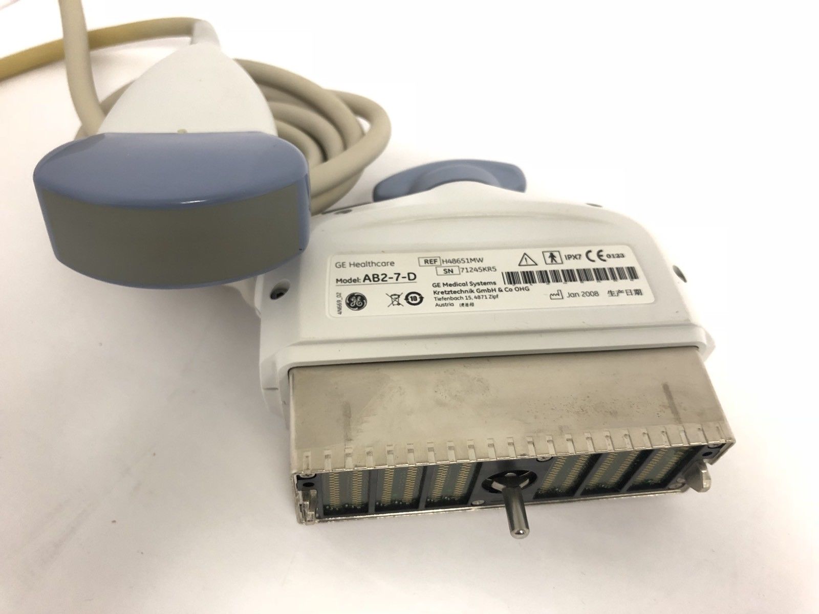 GE AB2-7-D Ultrasound Probe DIAGNOSTIC ULTRASOUND MACHINES FOR SALE