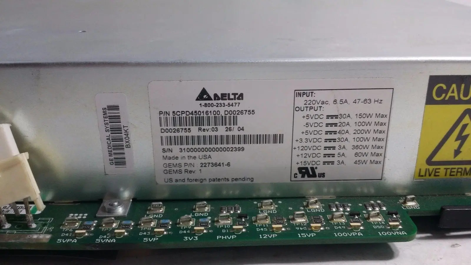 GE PCB PN 22736416 ULTRA SOUND MACHINE BOARD DIAGNOSTIC ULTRASOUND MACHINES FOR SALE