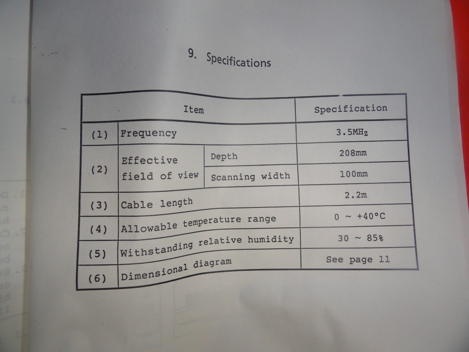 Hitachi EUP-L31 Linear Array ultrasound Probe for EUB-515 (6050) DIAGNOSTIC ULTRASOUND MACHINES FOR SALE