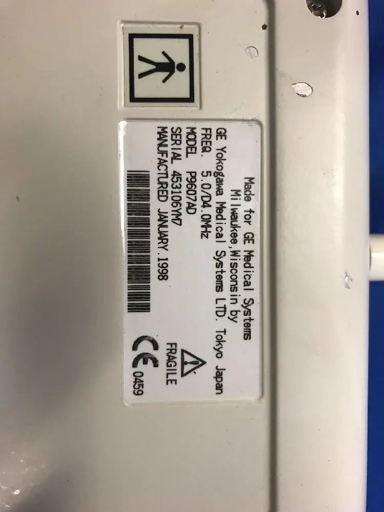 GE C551 Ultrasound Transducer Probe Model P9607AD Tested Warranty DIAGNOSTIC ULTRASOUND MACHINES FOR SALE