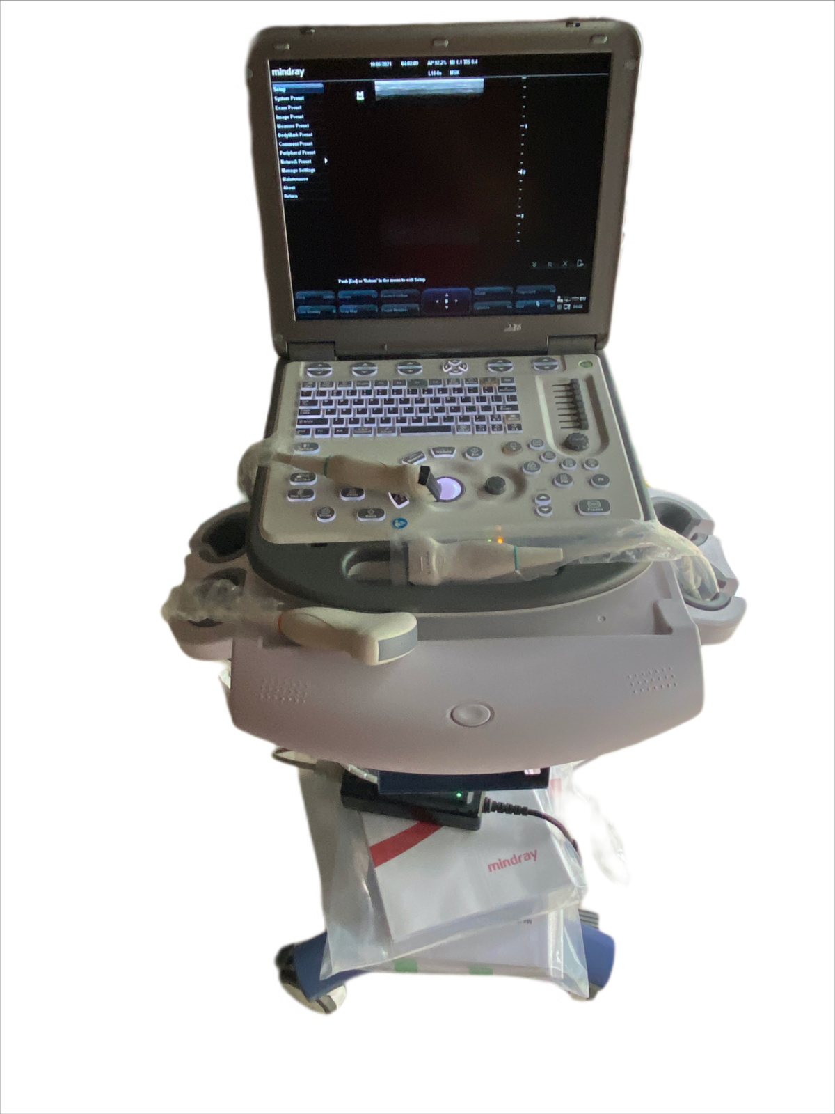 Mindray M6 Color doppler Ultrasound with 3 probes 2018 with cart DIAGNOSTIC ULTRASOUND MACHINES FOR SALE