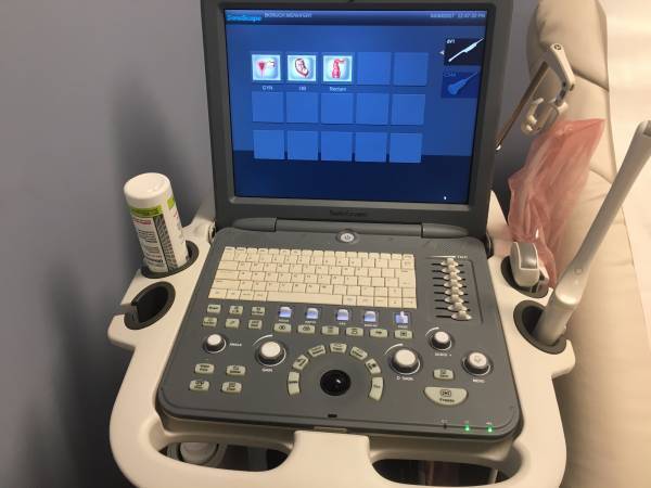 Portable Sono Ultrasound Machine with 2 Transducers SonoScape OB GYN Pick UP NYC DIAGNOSTIC ULTRASOUND MACHINES FOR SALE