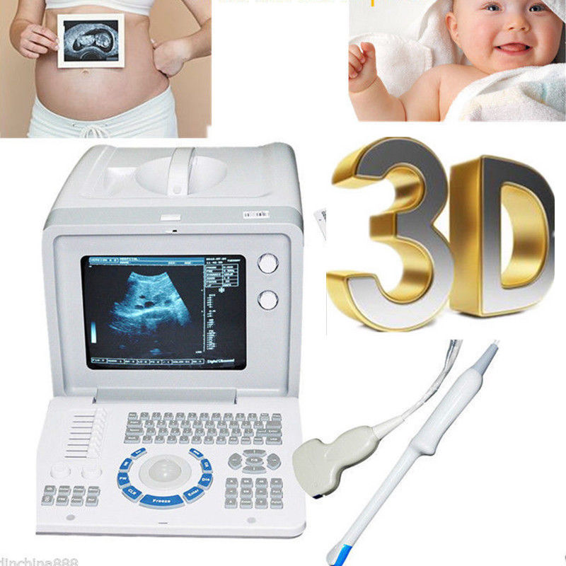 LCD 3D Software Full Digital Ultrasound Scanner with Convex Transvaginal Probe A 190891050977 DIAGNOSTIC ULTRASOUND MACHINES FOR SALE