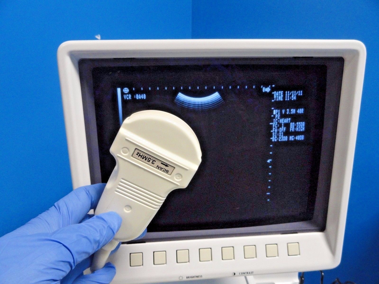 Shimadzu VA40R-035U 3.5 MHz 40mm Convex Probe for SDU-1100 SDU-400 SDU-450~13538 DIAGNOSTIC ULTRASOUND MACHINES FOR SALE