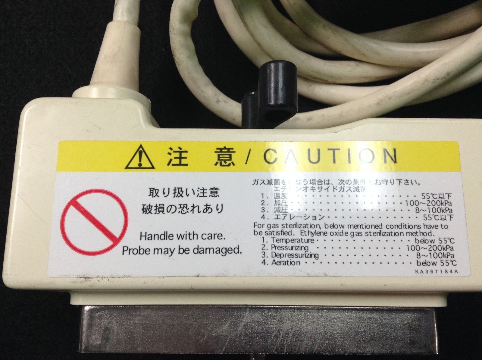 HITACHI EUP-C311T ULTRASOUND ULTRASONIC TRANSDUCER PROBE EUP-153 7.5MHZ DIAGNOSTIC ULTRASOUND MACHINES FOR SALE