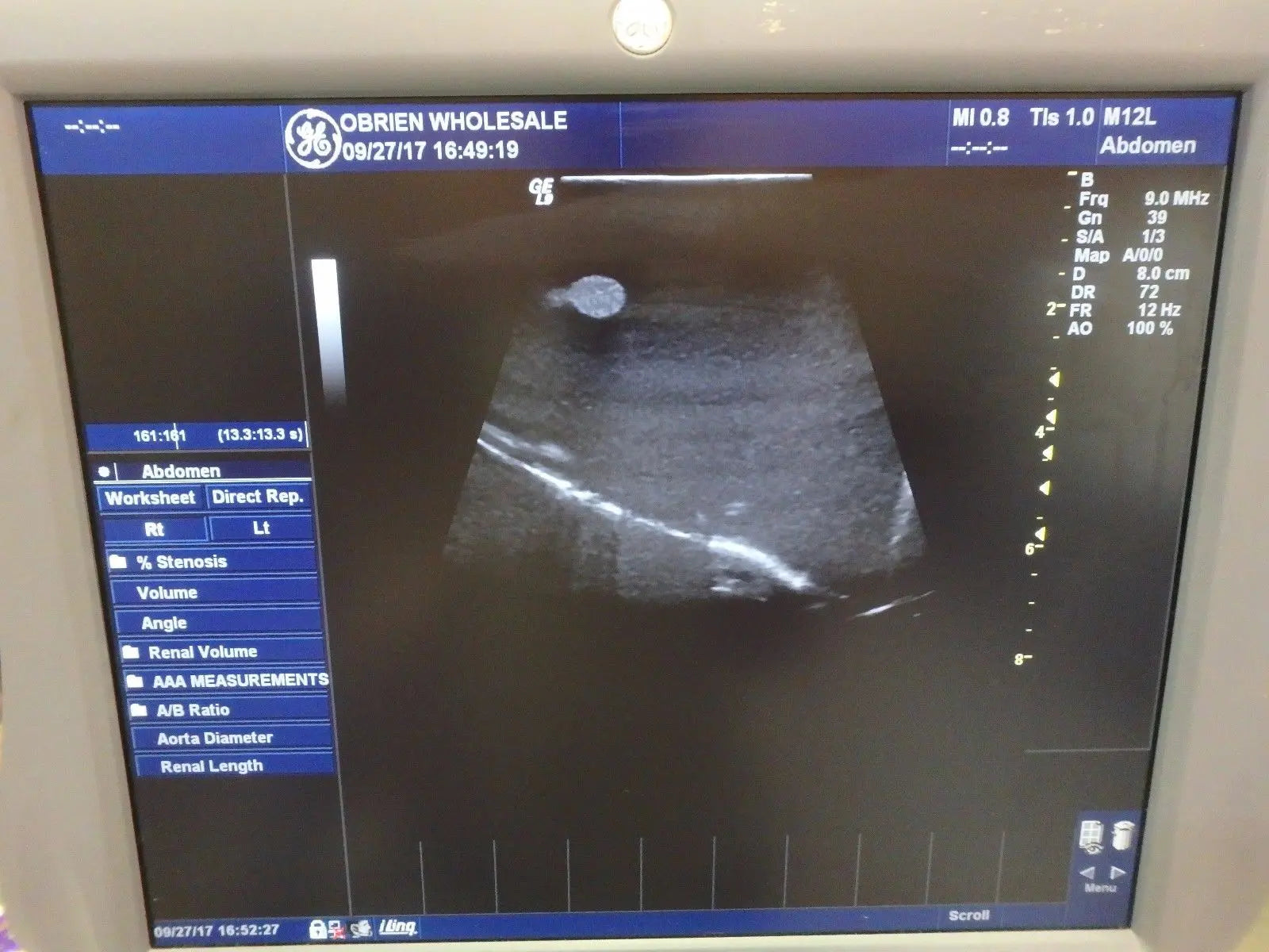 GE M12L Linear Array Ultrasound Transducer Probe 2294512 Medical DIAGNOSTIC ULTRASOUND MACHINES FOR SALE