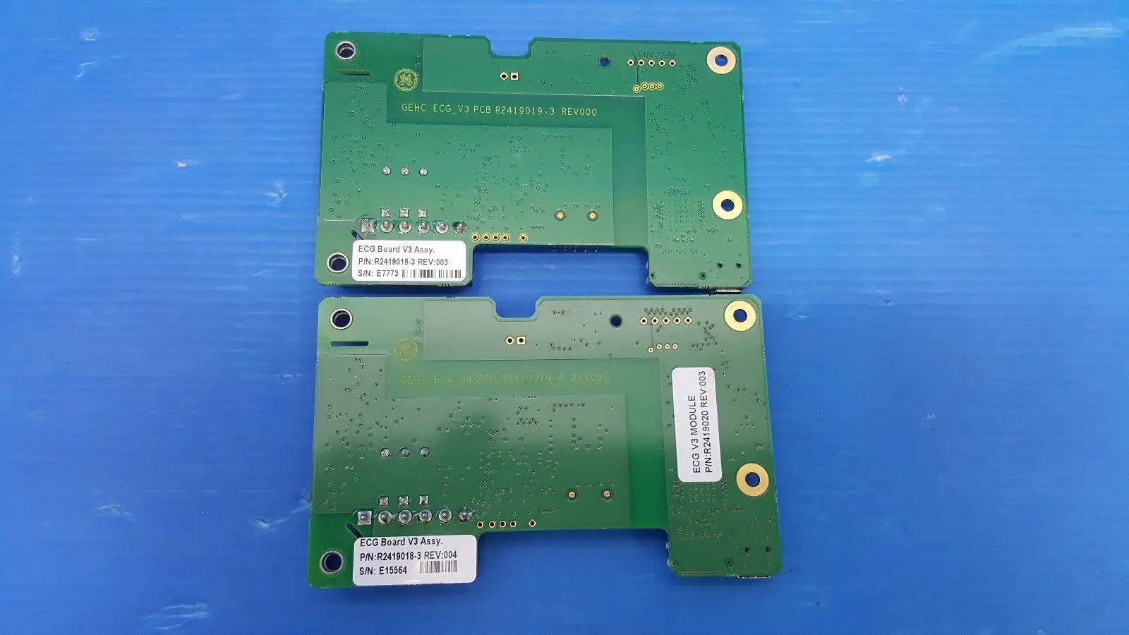 GE R2419018-3 ECG Board V3 Assy for Vivid i GEMSI Ultrasound ( LOT OF 2 ) DIAGNOSTIC ULTRASOUND MACHINES FOR SALE