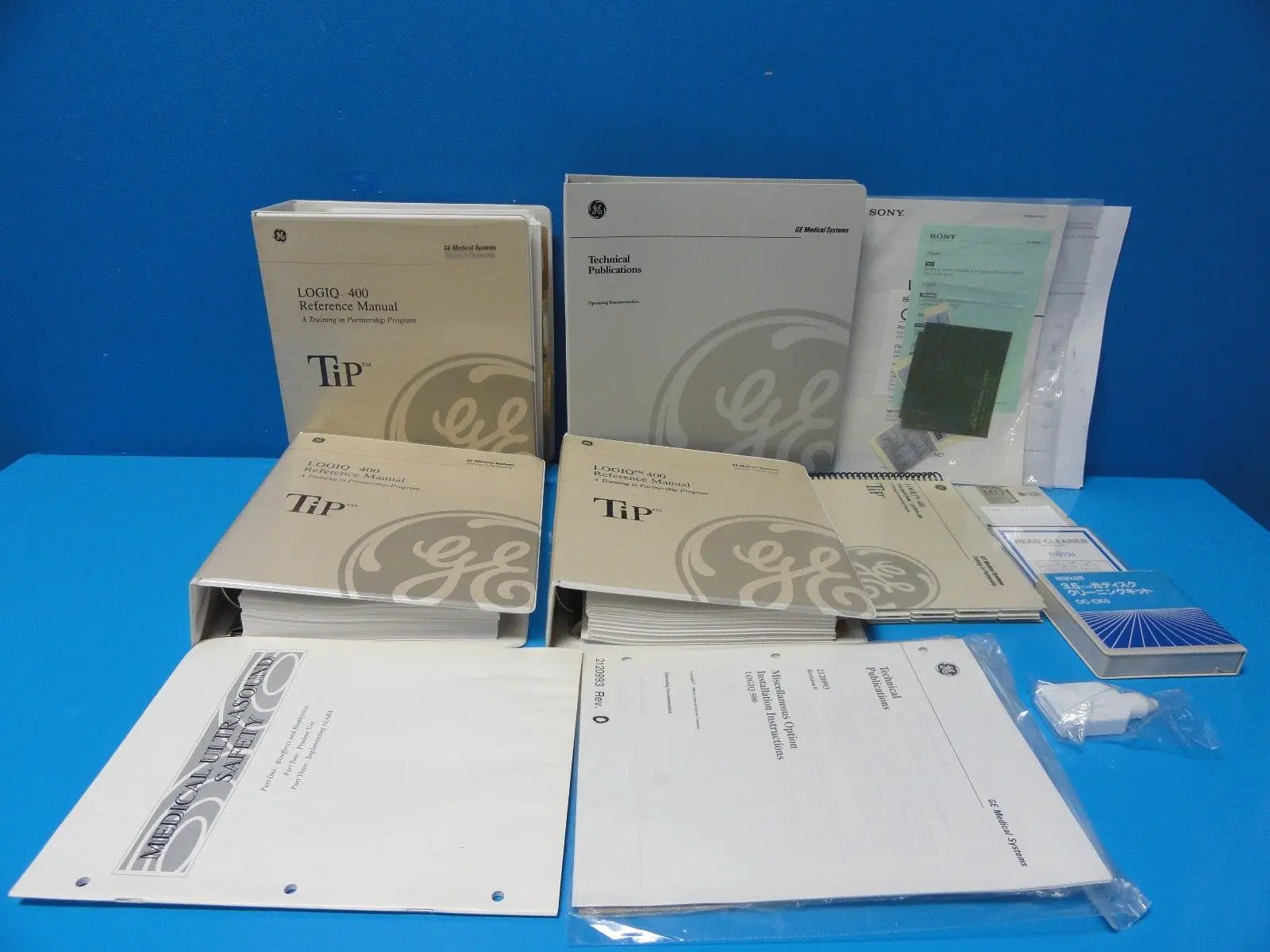 GE Logiq 400 Pro Series Ultrasound W/ C364, C551, LA39 Probes & Printer ~ 12412 DIAGNOSTIC ULTRASOUND MACHINES FOR SALE