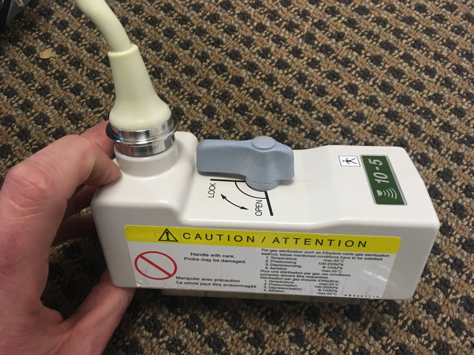 Hitachi EUP-R54AW-33 Ultrasound Transducer Probe (Case Included) DIAGNOSTIC ULTRASOUND MACHINES FOR SALE