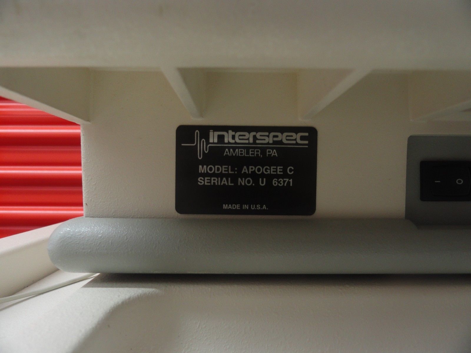 INTERSPEC ATL APOGEE CX ULTRASOUND SYSTEM W/ 7.5 SPA & ACL1547 PROBES (5828 ) DIAGNOSTIC ULTRASOUND MACHINES FOR SALE