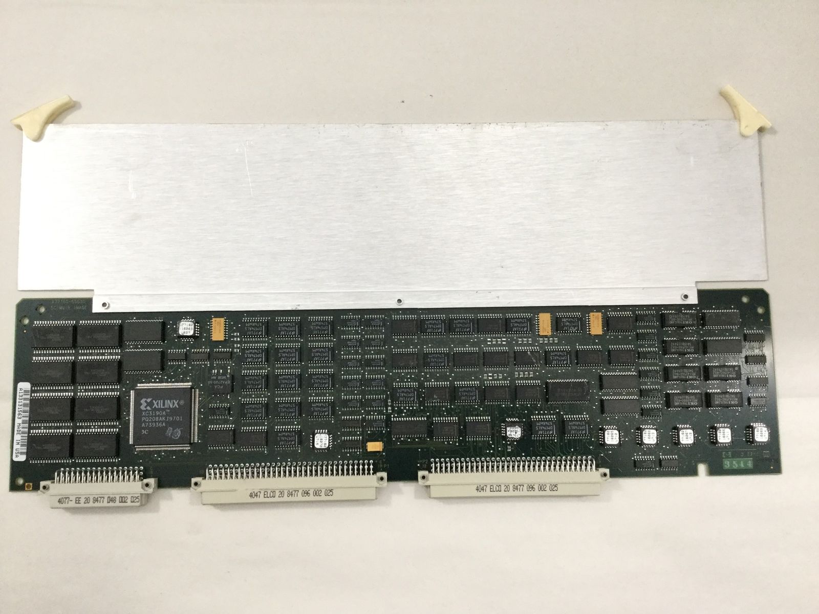 a close up of a keyboard on a white surface