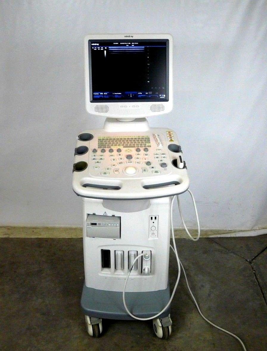 Mindray DC-3 Ultrasound Machine w/ 10L4 Transducer & Sony UP897MD Printer DIAGNOSTIC ULTRASOUND MACHINES FOR SALE