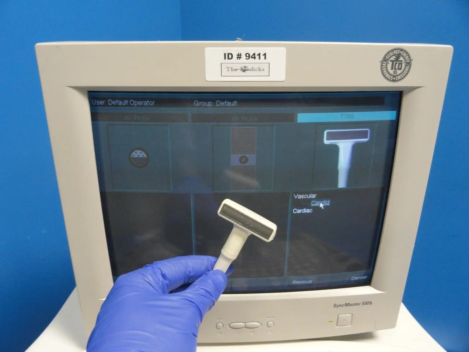 GE T739 P/N 2128151-2 6.7/D5.0 MHz Linear Array Ultrasound Transducer (9853) DIAGNOSTIC ULTRASOUND MACHINES FOR SALE