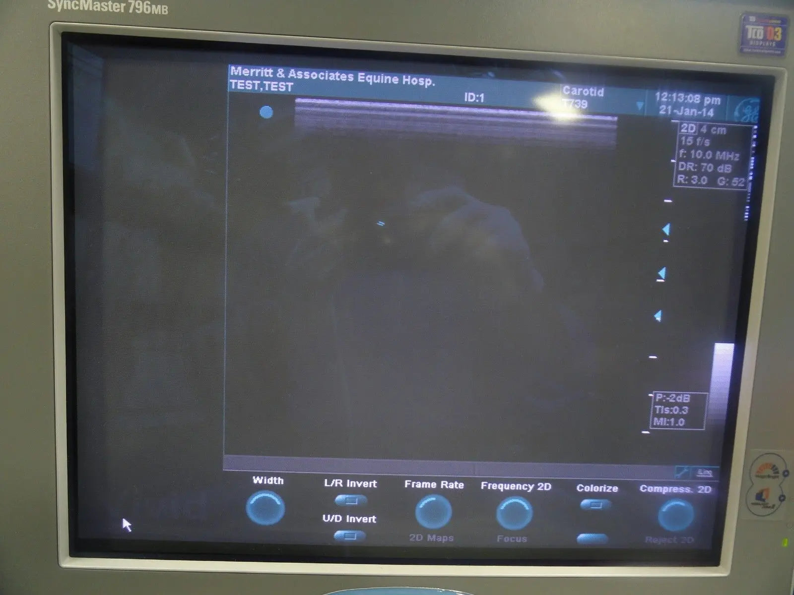 GE T739 P/N 2128151-2 6.7/D5.0 MHz Linear Array Ultrasound Transducer (6246) DIAGNOSTIC ULTRASOUND MACHINES FOR SALE