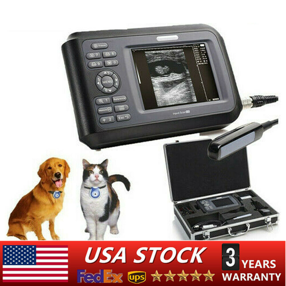 Portable Veterinary Ultrasound Scanner Unit Cow/horse/Animal 6.5M Rectal Probe DIAGNOSTIC ULTRASOUND MACHINES FOR SALE