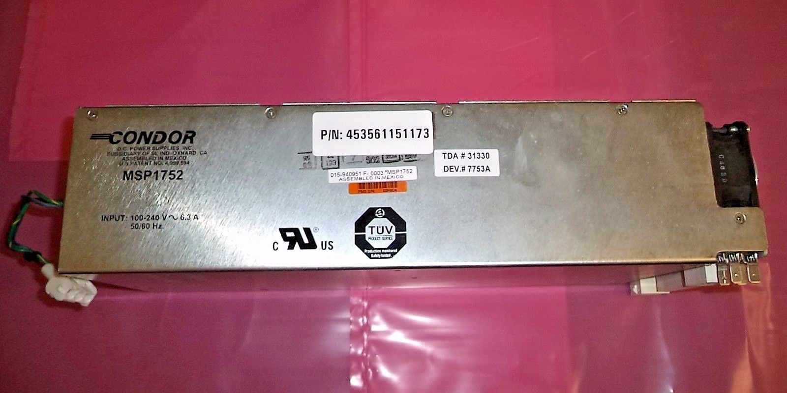 Philips IE33 Ultrasound Power Supply, Acquisition (PN: 453561151173) DIAGNOSTIC ULTRASOUND MACHINES FOR SALE