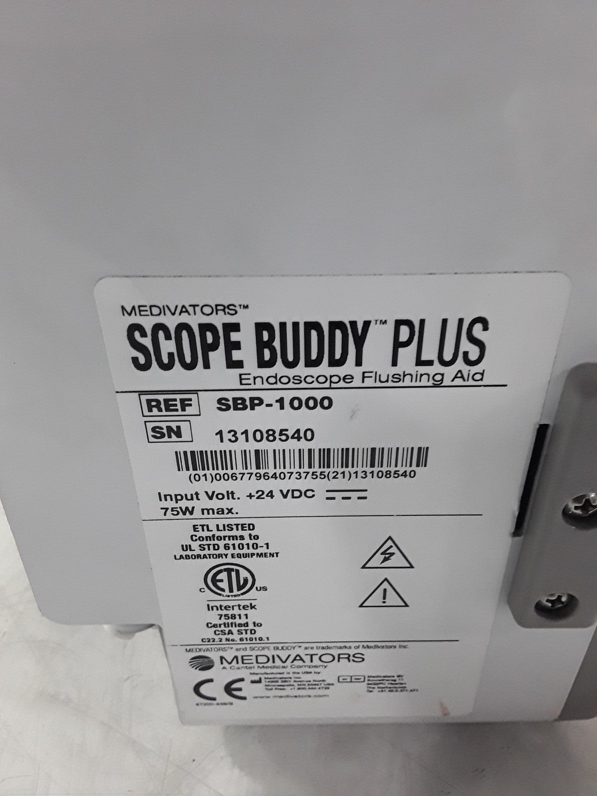 Medivators Scope Buddy Plus Endoscope Reprocessor