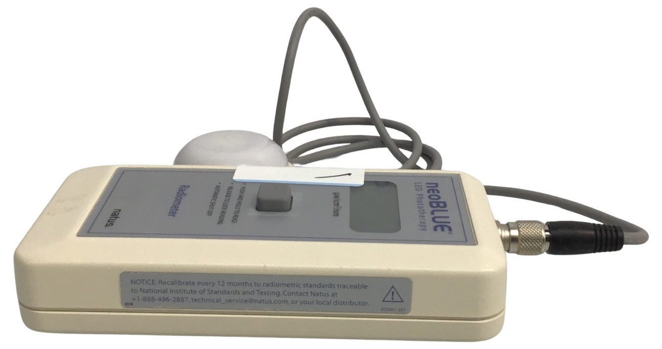 NATUS NEOBLUE LED PHOTOTHERAPY RADIOMETER W/ SENSOR