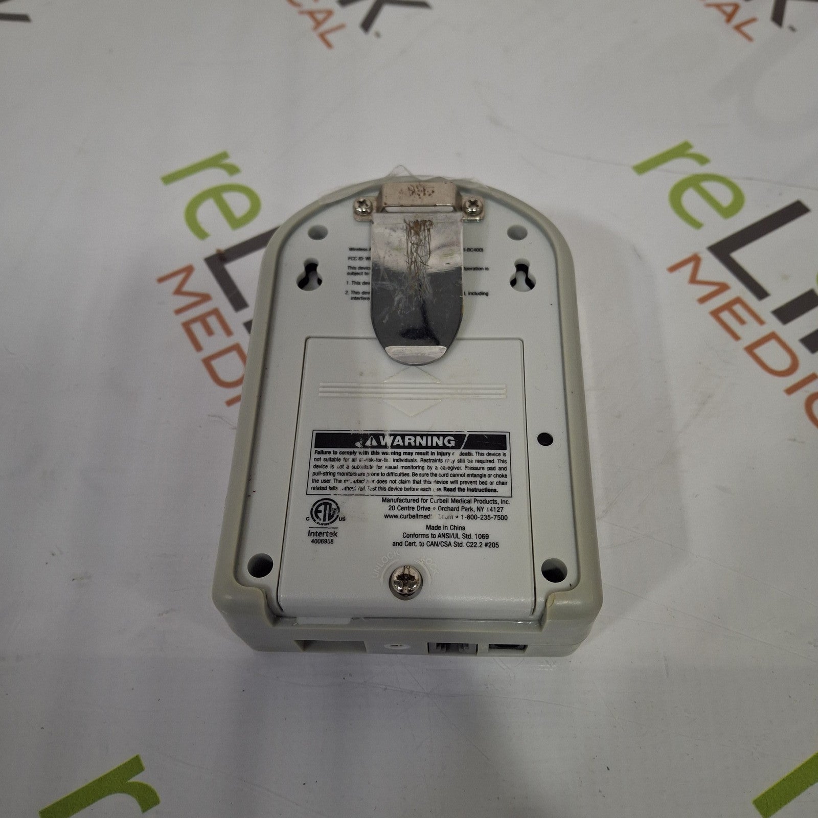 Curbell Medical Products Inc CSM-BC400 Cordless Advanced LCD Bed & Chair Monitor