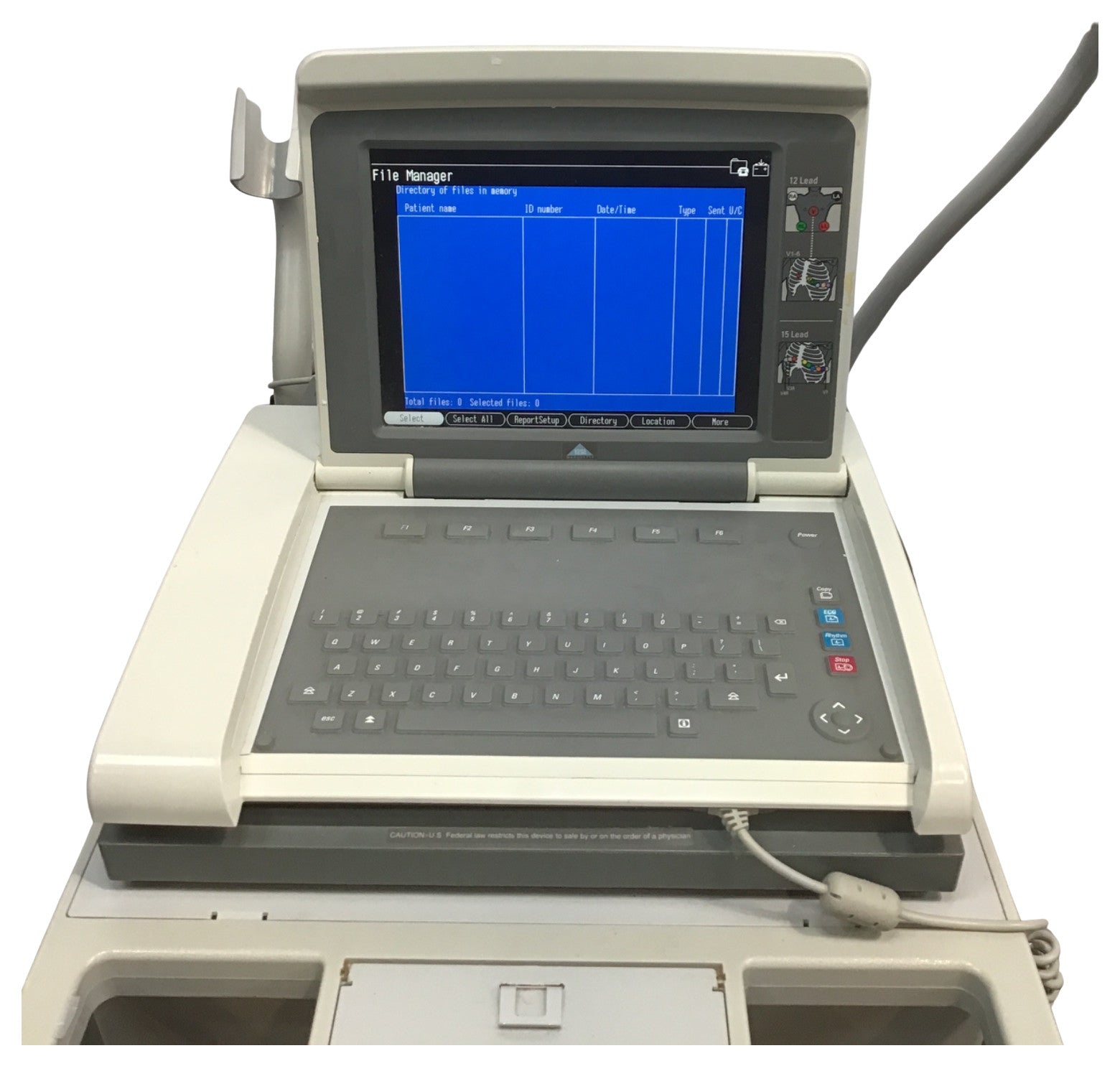 GE MAC 5500 HD RESTING EKG / ECG SYSTEM !
