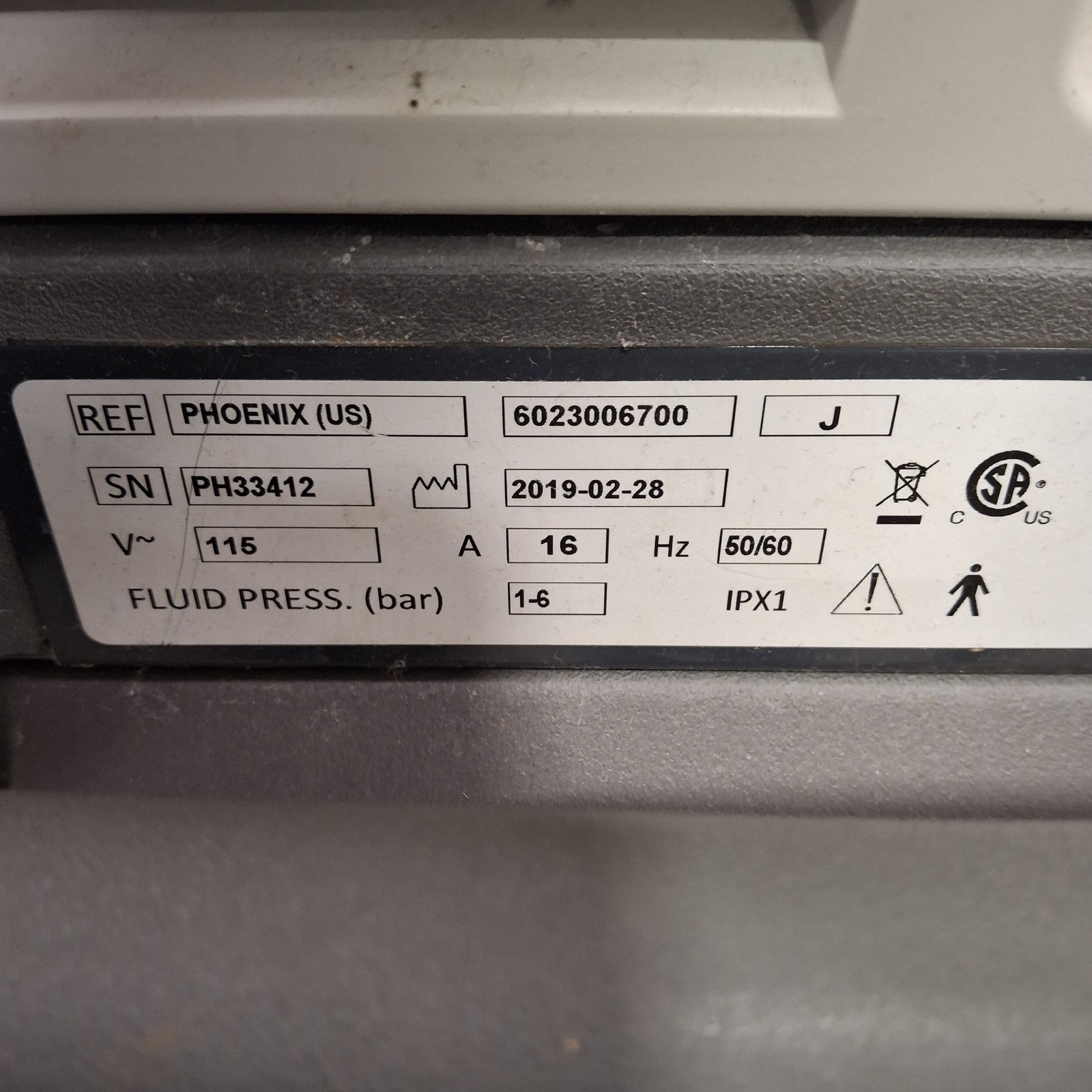 Gambro Phoenix Dialysis Machine