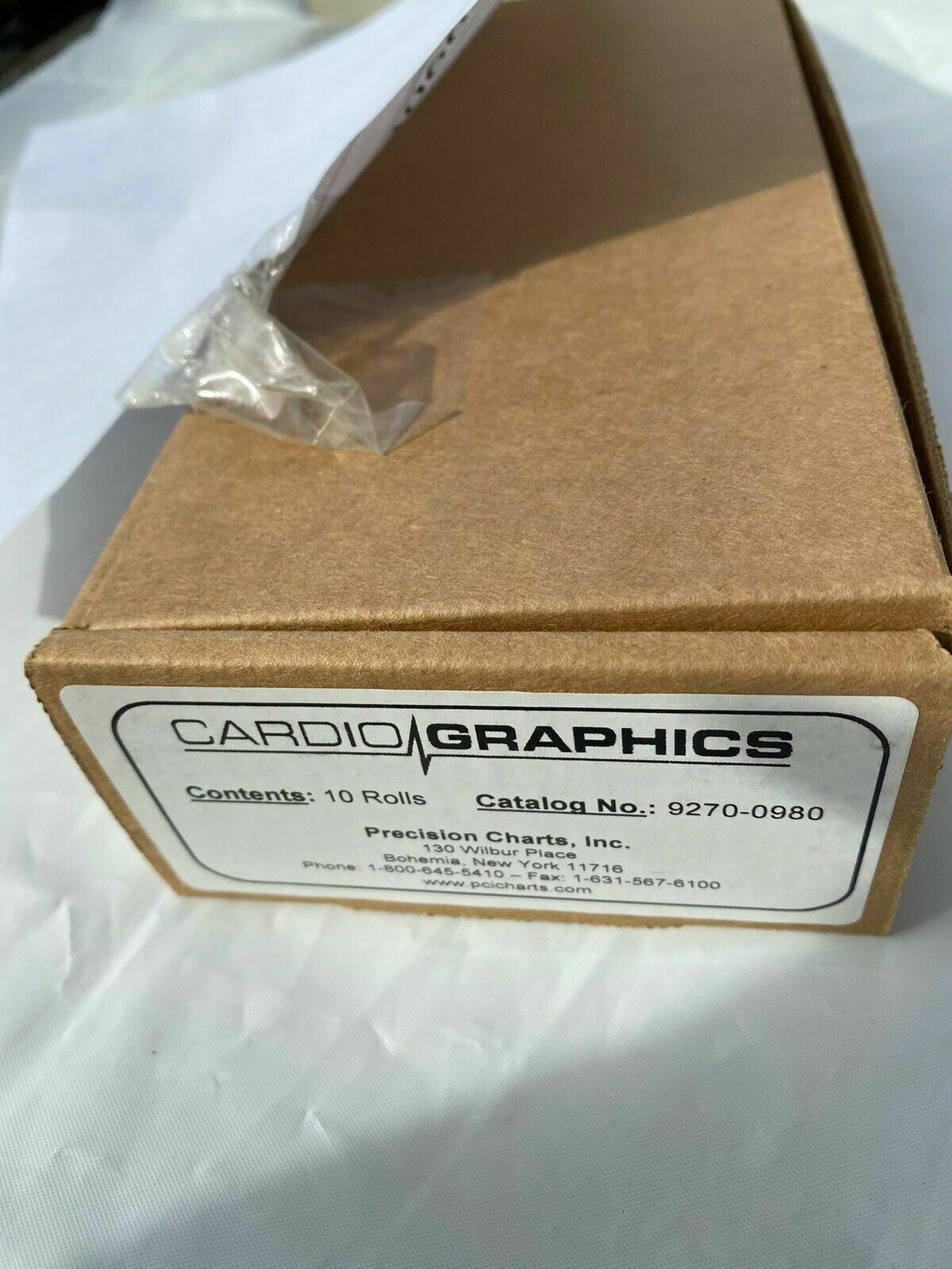 Cardio Graphics Thermal Paper By Precision Chart, Case 10 Rolls DIAGNOSTIC ULTRASOUND MACHINES FOR SALE