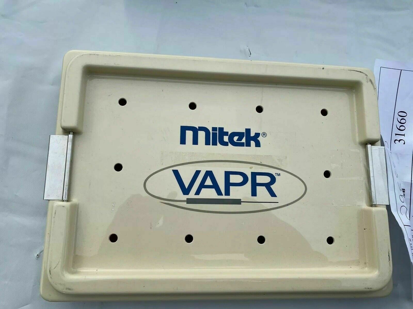 Mitek Vapr Sterilization Case Tray Plastic DIAGNOSTIC ULTRASOUND MACHINES FOR SALE