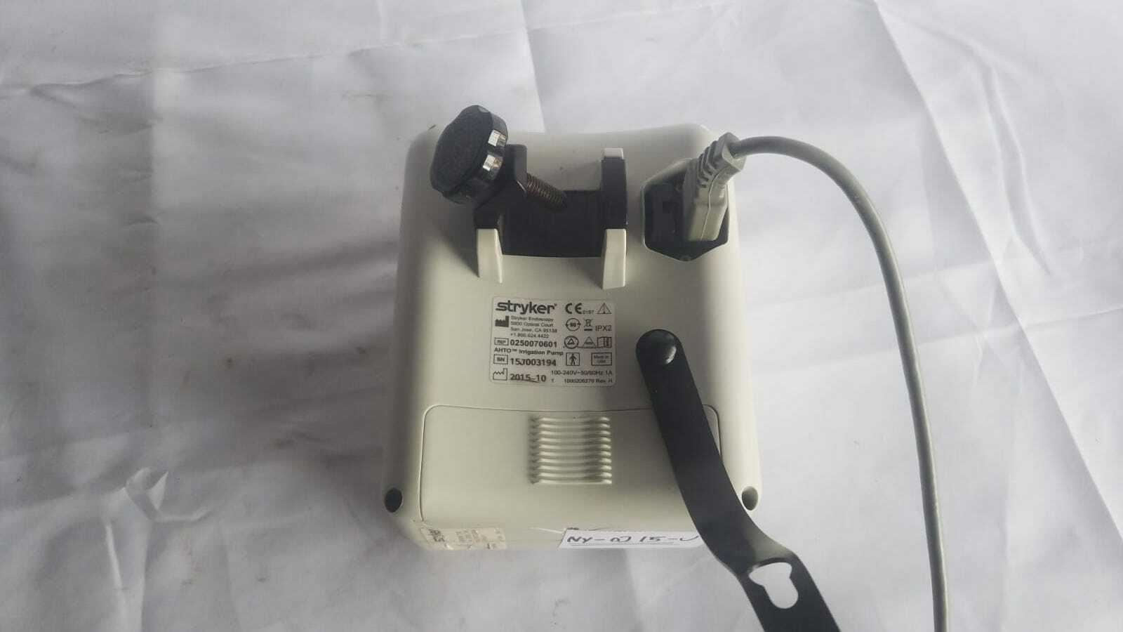 Stryker REF: 0250070601 Ahto Laparorscopy Irrigation Pump (NY215U) DIAGNOSTIC ULTRASOUND MACHINES FOR SALE