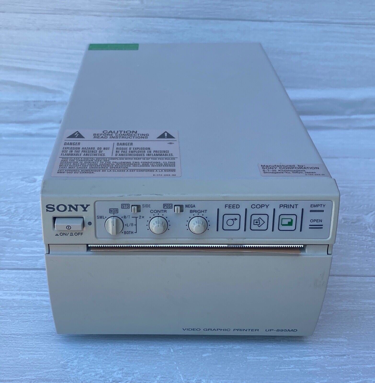 Sony UP-895MD Video Graphic analog Ultrasound Printer DIAGNOSTIC ULTRASOUND MACHINES FOR SALE