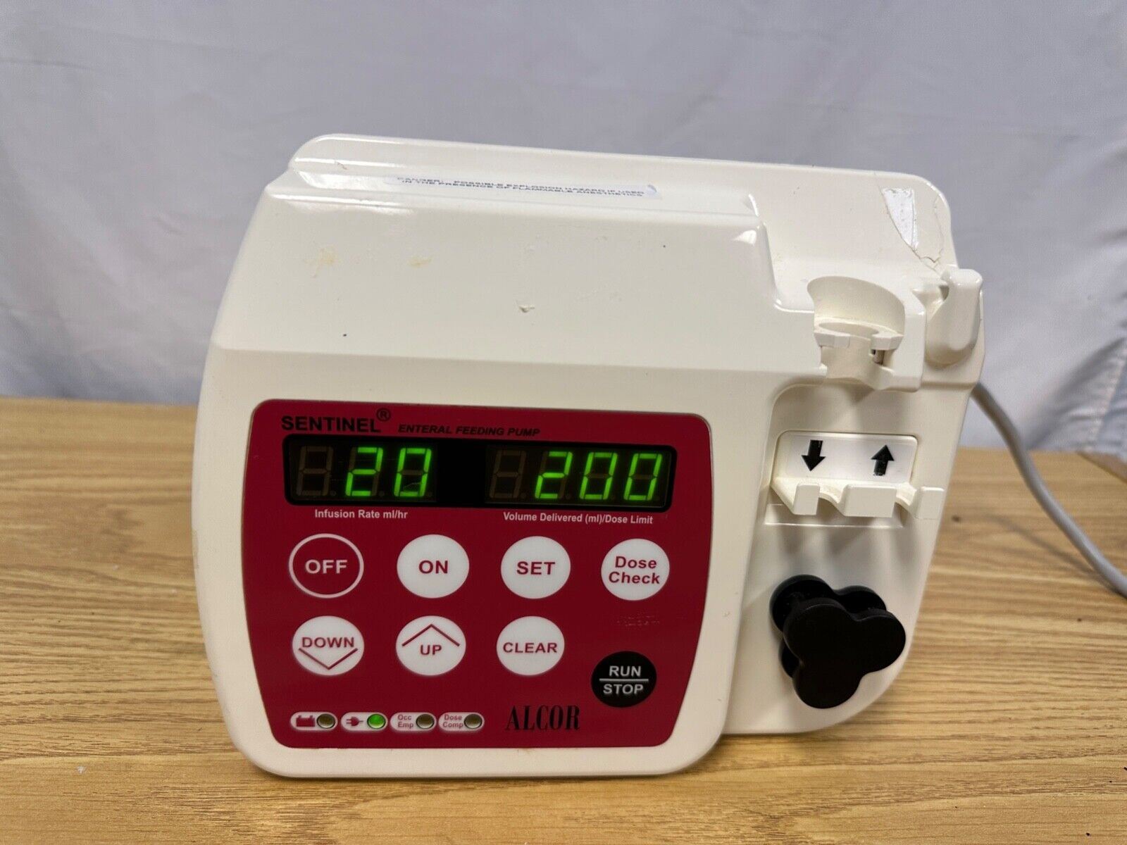 Alcon Sentinel External Feeding Pump, S-1000-SI DIAGNOSTIC ULTRASOUND MACHINES FOR SALE