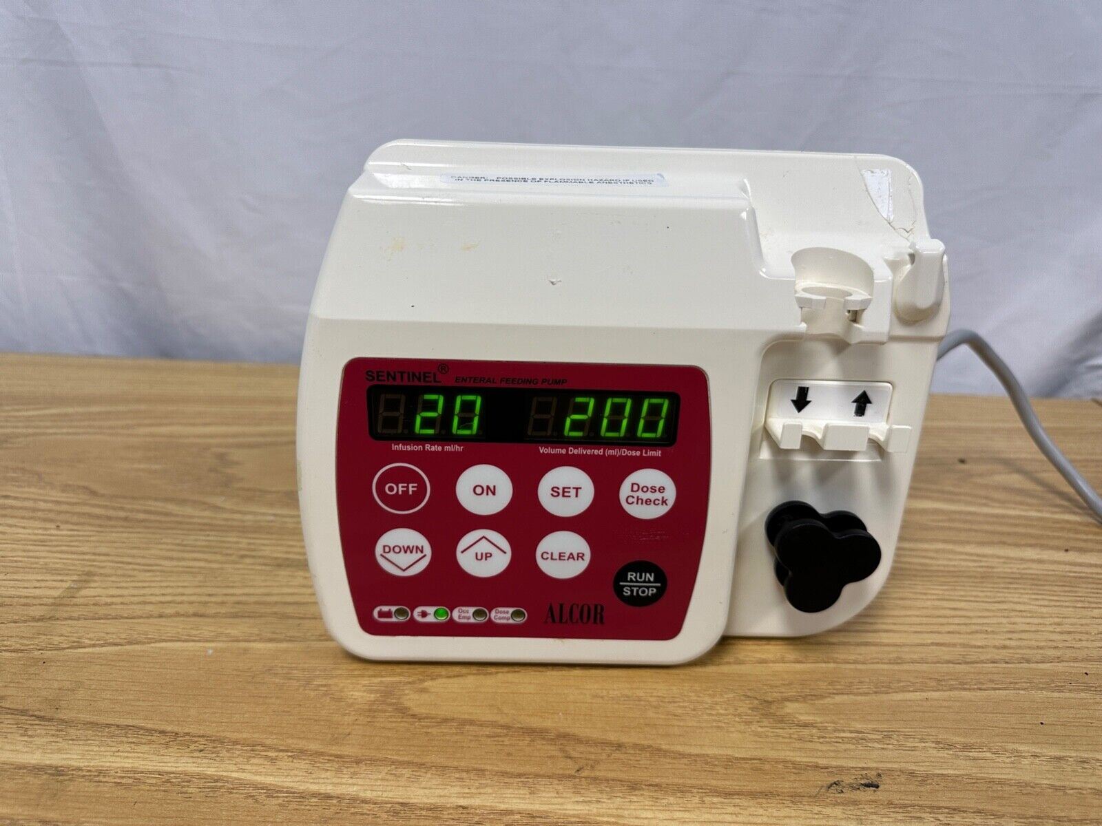 Alcon Sentinel External Feeding Pump, S-1000-SI DIAGNOSTIC ULTRASOUND MACHINES FOR SALE