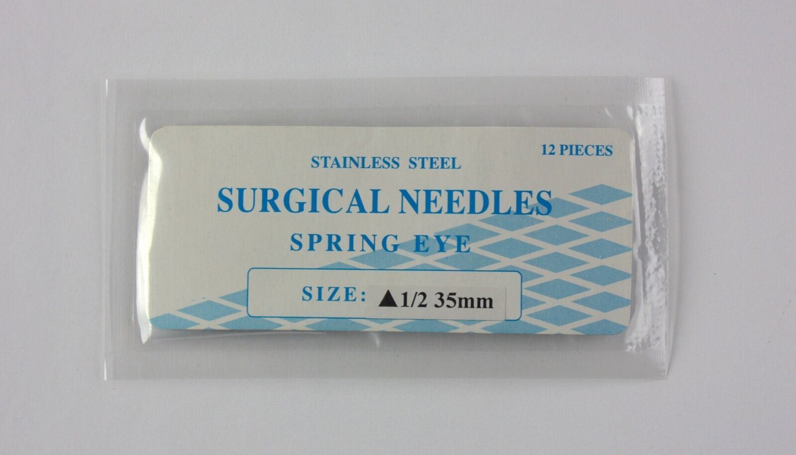 Veterinary SS Surgical Needles, Spring Eye, Cutting, 1/2 Circle, 35mm, 12 Pack DIAGNOSTIC ULTRASOUND MACHINES FOR SALE