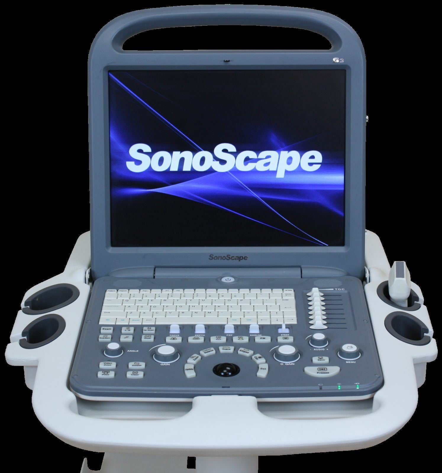 SonoScape S2 with one Linear array  Probe L741  5.0-10.0 Mhz DIAGNOSTIC ULTRASOUND MACHINES FOR SALE