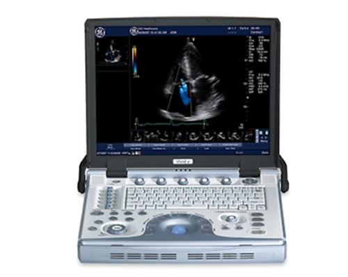 GE Vivid E Color Doppler Ultrasound Scanner, CW Two probes Cardiac and Linear DIAGNOSTIC ULTRASOUND MACHINES FOR SALE