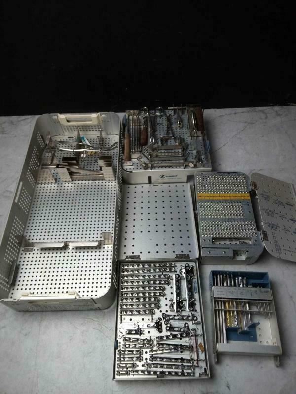 ZIMMER MINI FRAGMENT INSTRUMENTATION SET ORTHOPEDIC USED DIAGNOSTIC ULTRASOUND MACHINES FOR SALE