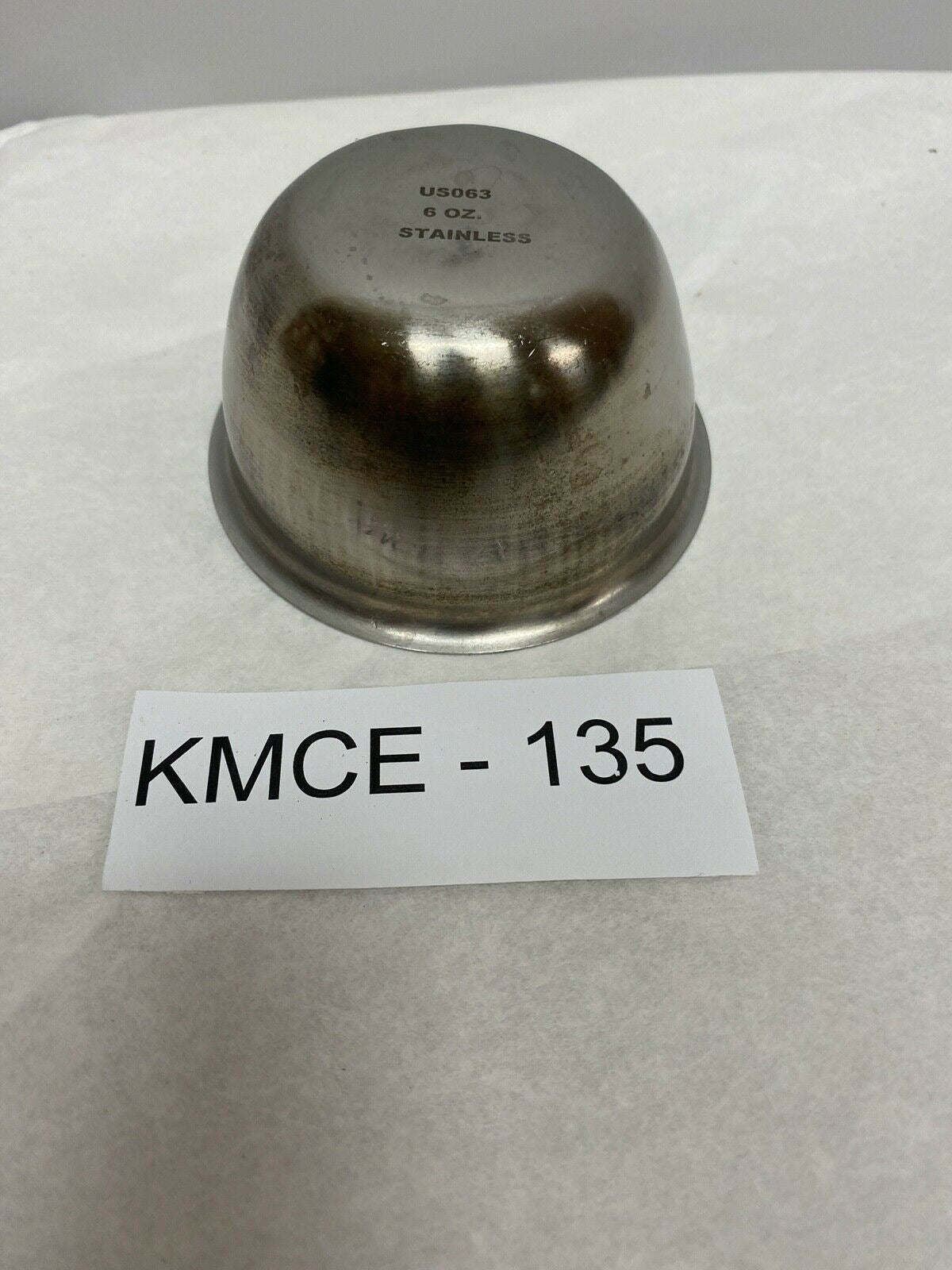 US063 6 0z. Stainless Steel 2" Bowl | KMCE-135 DIAGNOSTIC ULTRASOUND MACHINES FOR SALE