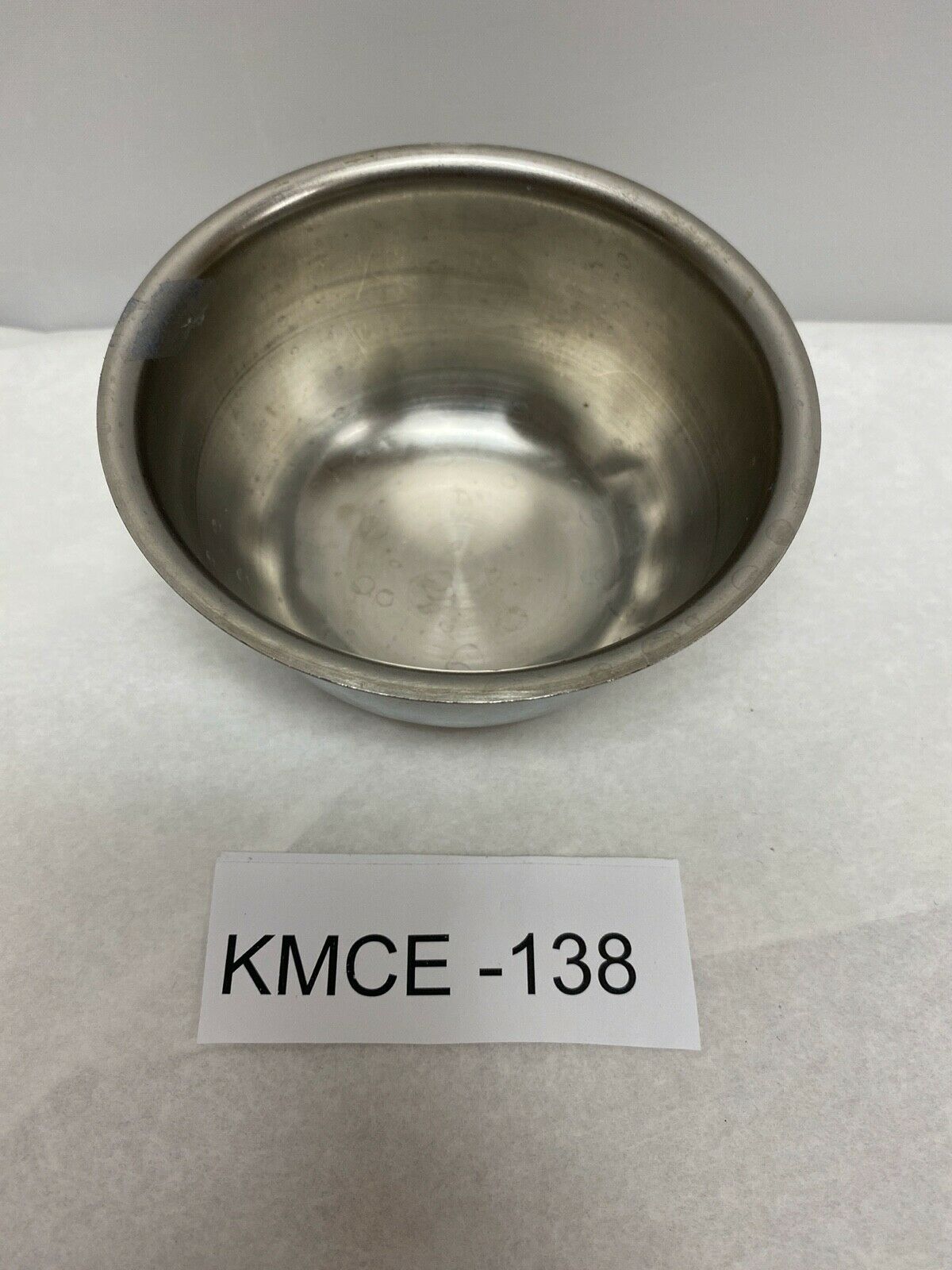 Unbranded Stainless Steel 3" Bowl | KMCE-138 DIAGNOSTIC ULTRASOUND MACHINES FOR SALE