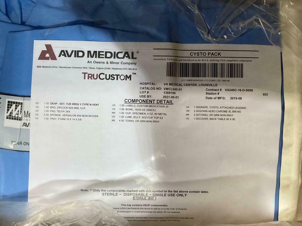 AVID MEDICAL, CYSTO PACK VMCL040-01_0003 DIAGNOSTIC ULTRASOUND MACHINES FOR SALE