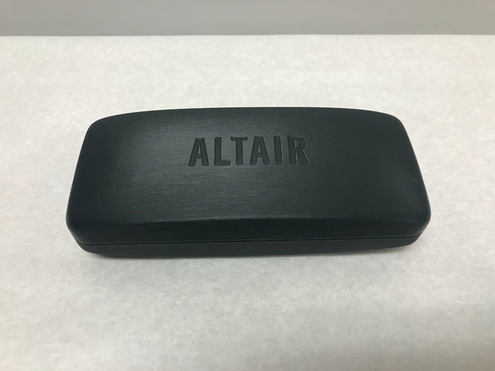 Altair Optical Logo Engraved Black Eye Glasses Hard Case | KMOPT-01 DIAGNOSTIC ULTRASOUND MACHINES FOR SALE