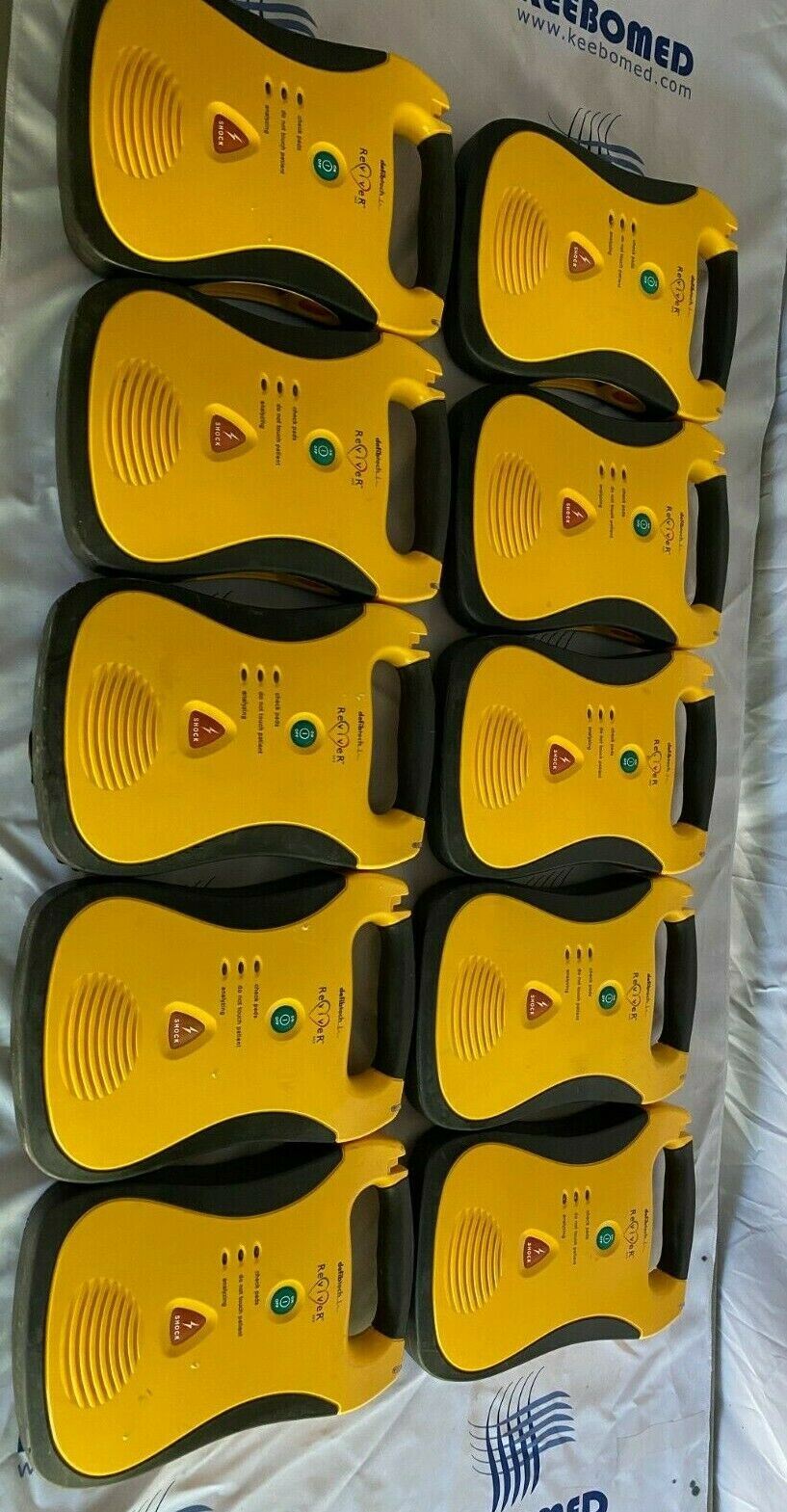 Lots of 10 Defibtech Revivers AED-no battery and accessories Very Good Condition DIAGNOSTIC ULTRASOUND MACHINES FOR SALE