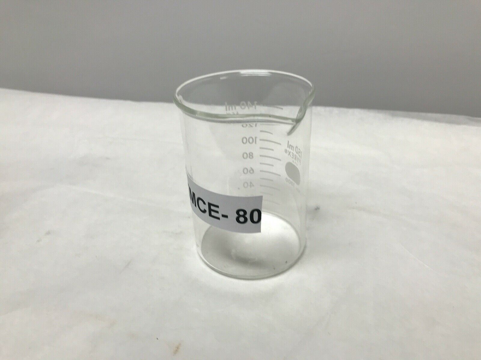 Medical Pyrex 150ml Glass Beaker No. 1000 | KMCE-80 DIAGNOSTIC ULTRASOUND MACHINES FOR SALE