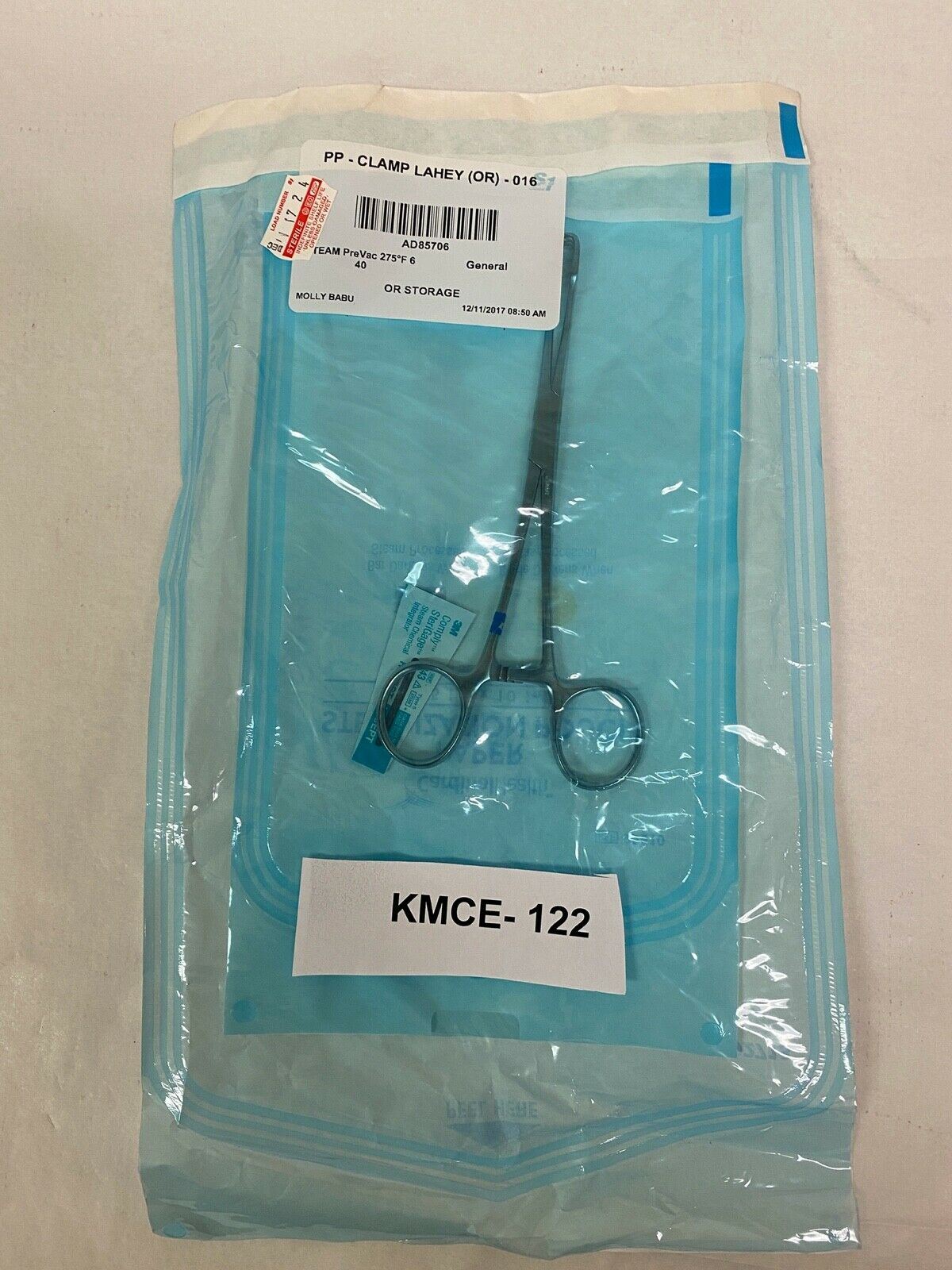 Clamp Lahey - 016 | KMCE-122 DIAGNOSTIC ULTRASOUND MACHINES FOR SALE