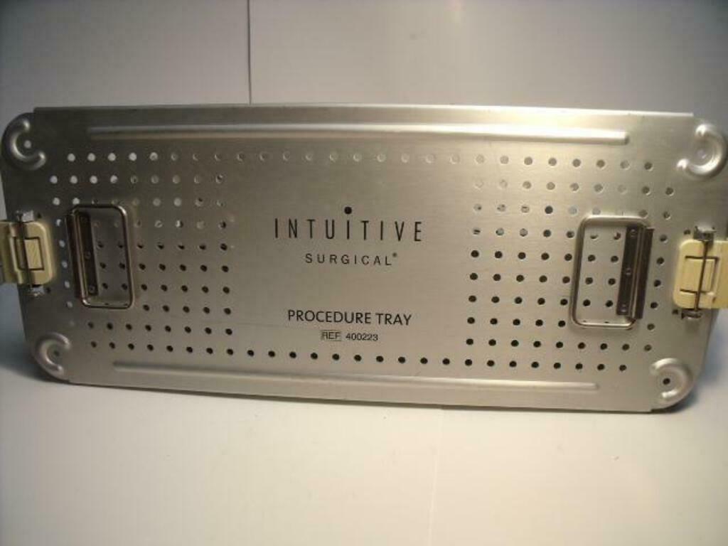 Empty Intuitive Surgical 400223 Procedure Tray Sterilization Case | PR3425 DIAGNOSTIC ULTRASOUND MACHINES FOR SALE