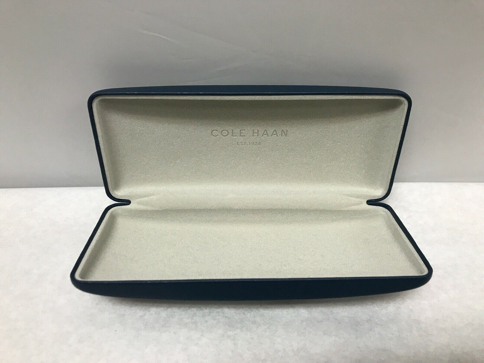 Cole Haan Optical Logo Engraved Black Eye Glasses Hard Case  | KMOPT-02 DIAGNOSTIC ULTRASOUND MACHINES FOR SALE