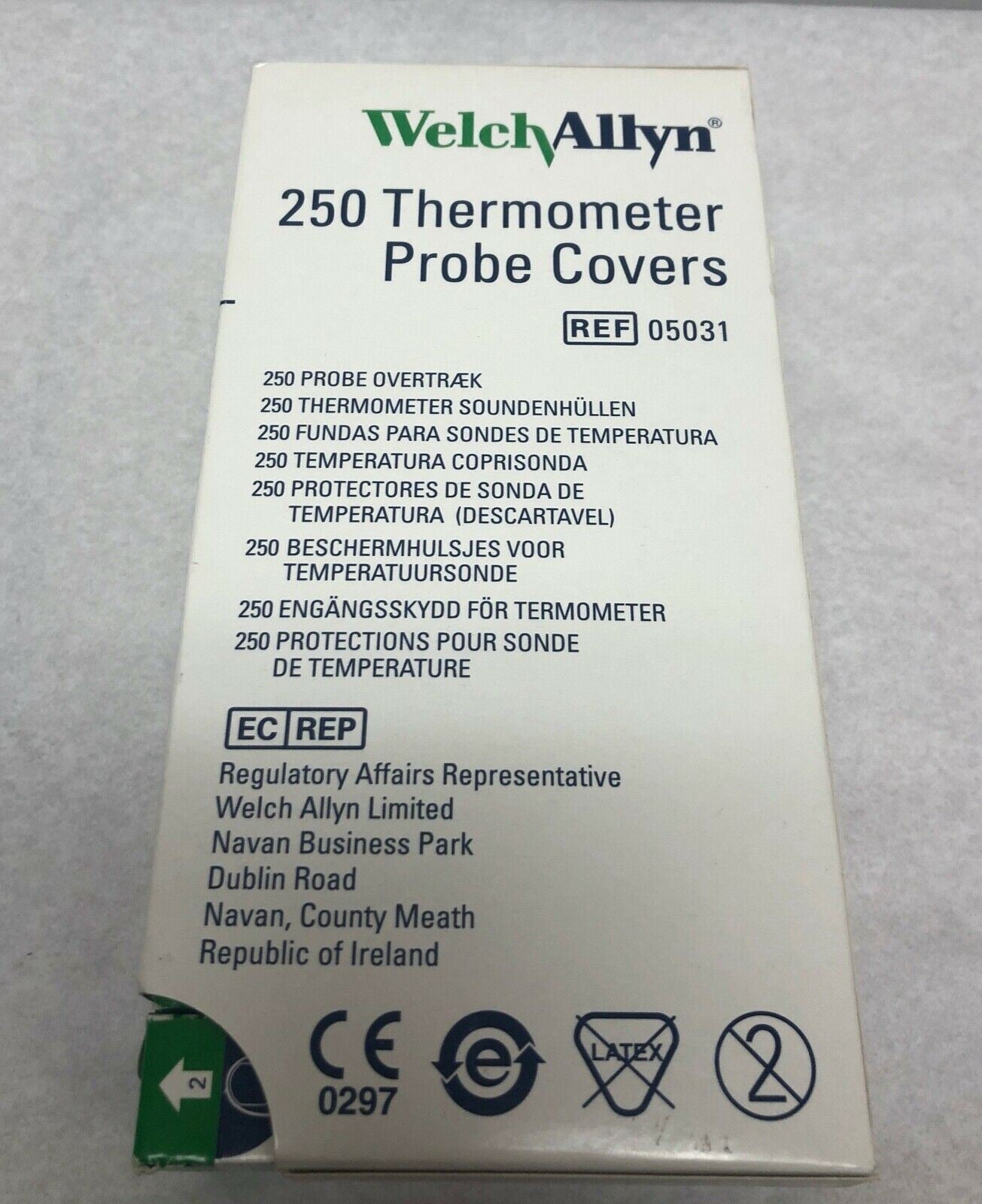 Welch Allyn 250 Thermometer Probe Covers  | CEDESP-174 DIAGNOSTIC ULTRASOUND MACHINES FOR SALE