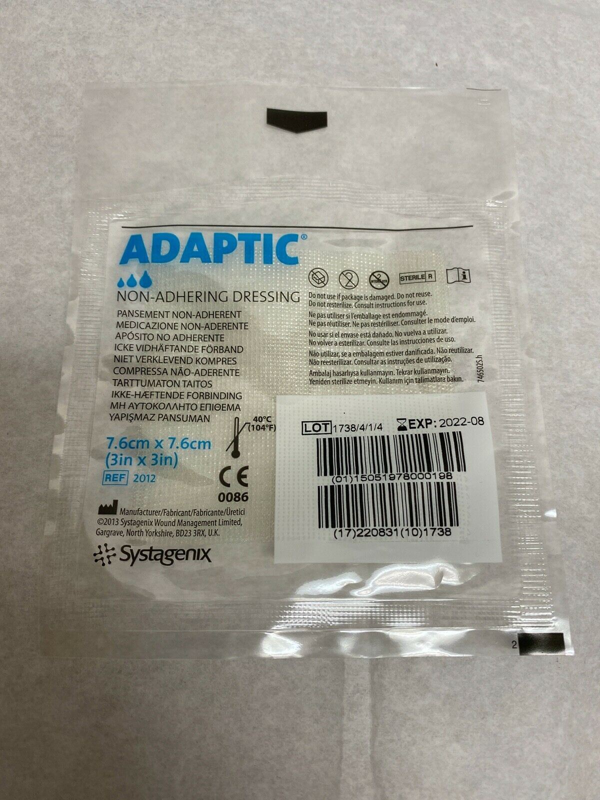 Adaptic Non-Adhering Dressing 7.6CM X 7.6CM  | CEDESP-182 DIAGNOSTIC ULTRASOUND MACHINES FOR SALE